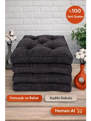 Maison Luré Silikonlu Fitilli Sandalye Minderi