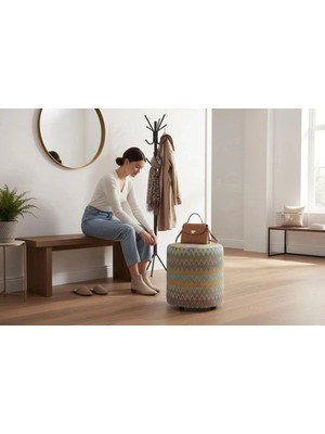 Maison Luré Puf & Bench Puf