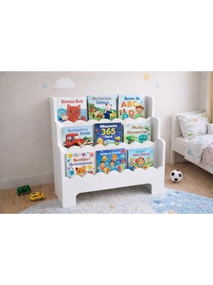 Marmara Avm Hera Montessori Kitaplık (Beyaz)