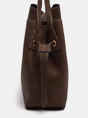 Parfois Kadın Deri Görünümlü Shopper Çanta