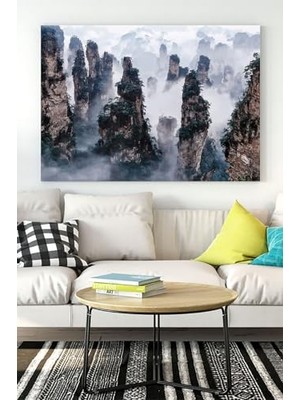 Marmara Avm PSTER15802 Tianzi Dağları Manzara Kanvas Tablo 40 x 60