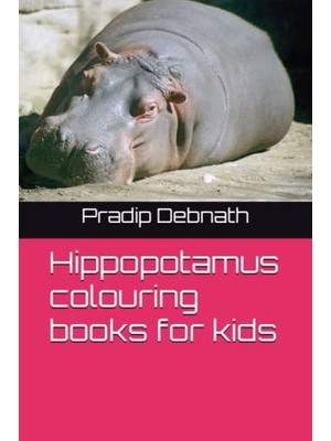 Marmara Avm For Kids Hippopotamus Colouring Books