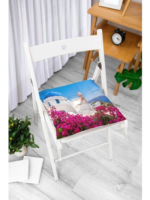 Maison Luré Pofidik Kare Sandalye Minderi Dijital Baskılı