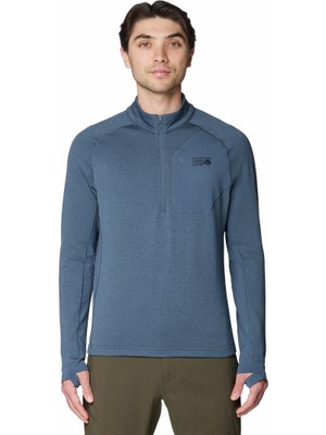 Mountain Hardwear Up First Tech Çeyrek Fermuarlı Erkek Polar Üst