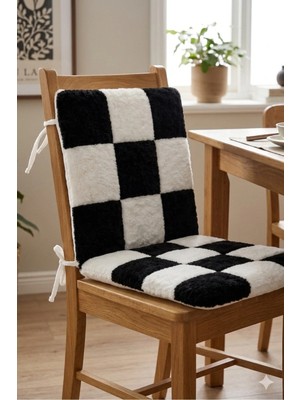 Maison Luré Peluş Süngeli Sandalye Minderi 40/80 cm