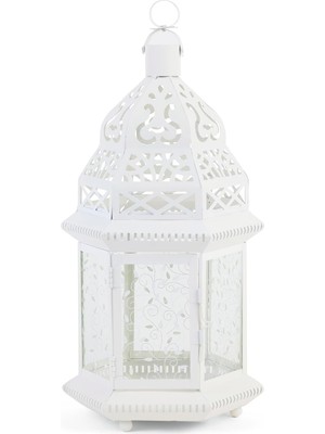 Lexroo Büyük Beyaz Faslı Lantern