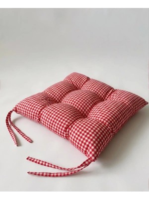 Maison Luré Pötikare Desenli Tek Minder 40X40 cm Sandalye Minderi