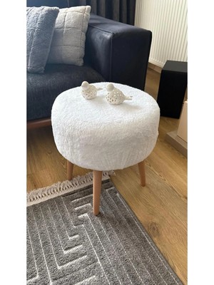 Maison Luré Çok Amaçlı Dekoratif Puf Kedi Yatağı Makyaj Masası Pufu Oturma Odası Pufu Puf & Bench
