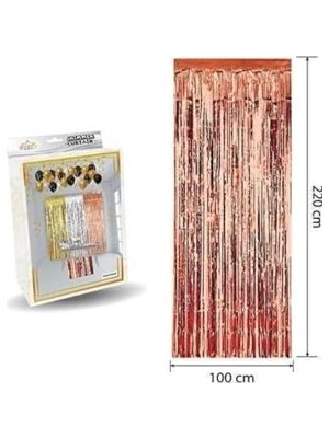 Marmara Avm Kapı Perdesi Rose 100 * 220 cm
