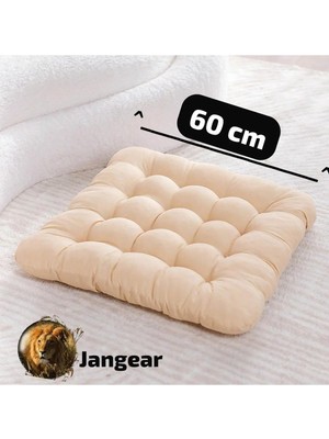 Maison Luré Kalın Dolgulu Japon Tatami Oturma Minderi 60×60 Sandalye Minderi