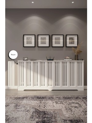 Maison Luré 176 cm Petek Önü Dresuar Kaplama Çok Amaçlı Dolaplar Mobilya Kalorifer Pete