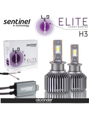 Marmara Avm Elite H3 LED Xenon Ampulü 65W 12V 12000 Lumen 6500 Kelvin Beyaz Işık