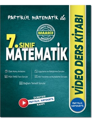 TeknoKapsül 7. Sınıf Partikül Matematik Video Ders Kitabı