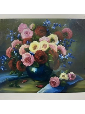 Marmara Avm 5d Yapışkan Boncuk Goblen Mozaik Tablo, 30 x 40 Cm, 60361