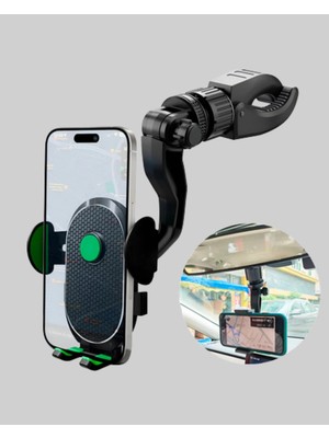 TKÇ Dikiz Telefon Tutucu 3-4 cm Boşluklu Araba Aksesuarı Xml