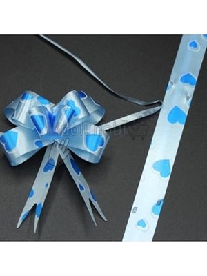 Marmara Avm Paket Süsü Pratik Fiyonk, 10'lu, 35 Cm, Bebek Mavisi