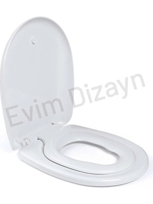 Aqua Bagno Junior - Çocuk Adaptörlü - Yavaş Kapanan Klozet Kapağı