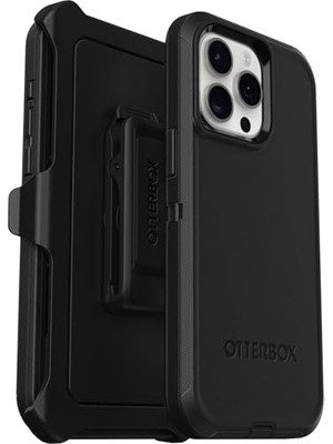 Marmara Avm Kılıf; Defender Iphone 15 Pro Max Için, Darbeye Dayanıklı, Düşmeye Dayanıklı, Ultra Sağlam, Koruyucu Kılıf, 5x Askeri Standartlara Göre Test Edilmiştir, Siyah, Satış Ambalajsız