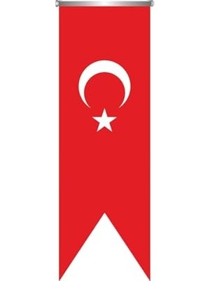 Marmara Avm Türk Bayrağı Saten Kırlangıç Flama