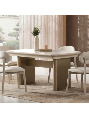 Eymense Duru Lina Açılır %100 Mdf Yemek Masası