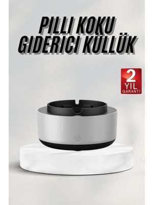 Veraura Lifestyle Akıllı Kokusuz Küllük Dumanı Içine Çeken Kül Tablası Hava Temizleyici