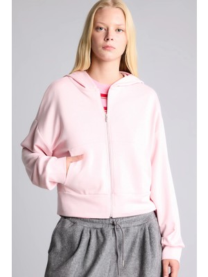 DeFacto Loose Fit Kapüşonlu Modal Hırka G2204AX26WN