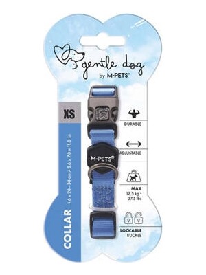 Köpek Boyun Tasması Mavi Xsmall 20-30 cm