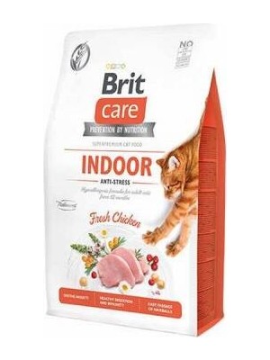 Indoor Anti Stress Hypoallergenic Tavuklu Tahılsız Yetişkin Kedi Maması 2 kg
