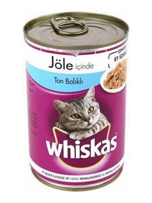 Gravy Soslu Ton Balıklı Yetişkin Kedi Konservesi 6 Adet 400 gr