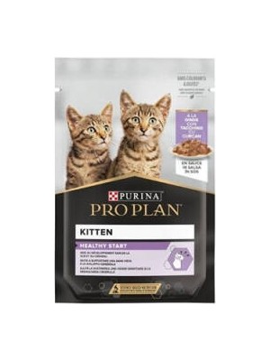 Kitten Pouch Hindili Yavru Kedi Konservesi 6 Adet 85 gr