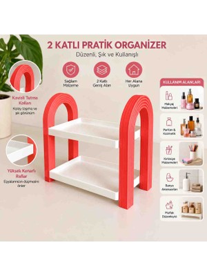 İnky Punky 2 Katlı Pratik Organizer