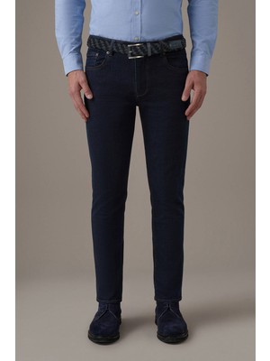 Hemington Slim Fit Lacivert 5 Cepli Denim Pantolon