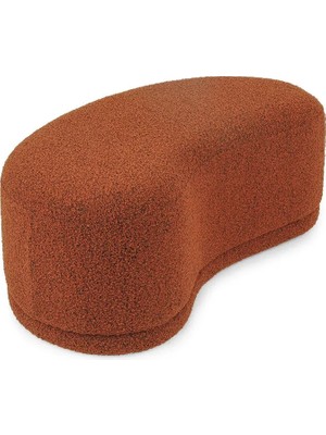 SCY Pares Modern Teddy Kumaş Puf Bench Dinlenme Yatağı Montajsız Oturak