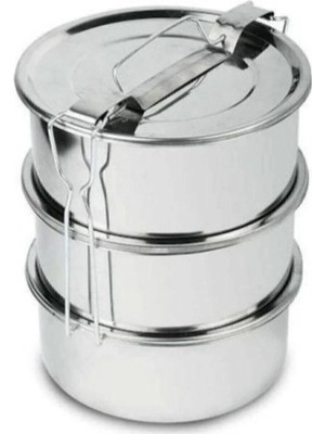 Maison Luré Paslanmaz Sefer Tası 3lü 12CM No: 1 Yemek Kabı