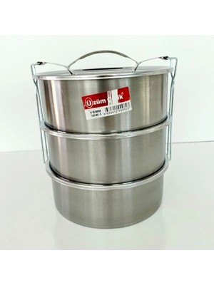 Maison Luré Sefer Tası 3 Lü Orta Boy Yemek Saklama Kabı Yemek Kabı