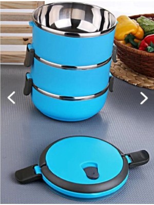 Maison Luré 3 Katlı Sızdırmaz Yemek Termosu Sefer Tası Yemek Kabı