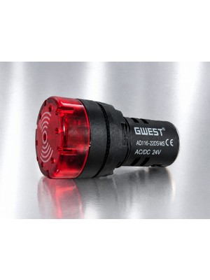 GWEST 22DS/MS24 Ø 22MM Led’li Buzzerlar