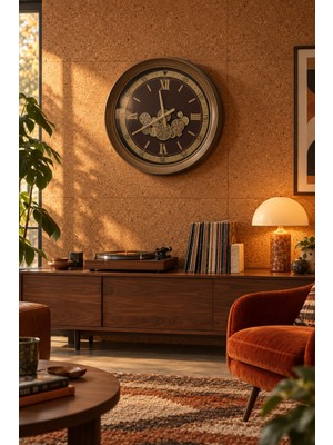 Acar Timecraft Duvar Saati - 65 cm