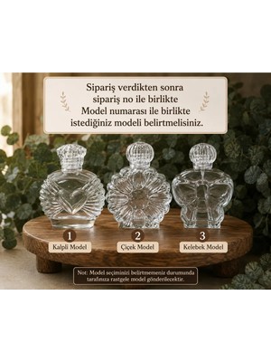Zarif Souvenirs 10 Adet Hediyelik Cam Kolonya Şişesi Nişan, Söz, Nikah, Bride , Yenidoğan Hediyeliği ( Kapak ve Tıpa Dahildir)
