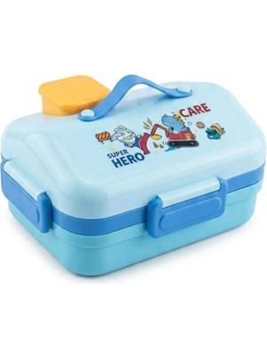 Maison Luré Fixpoint 800 ml Lunch Box Paslanmaz Çelik Beslenme Yemek Kabı Ev Modeli Kaş