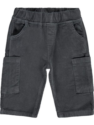 Civil Baby Cepli Kadife 6-18 Ay Pantolon - Gri