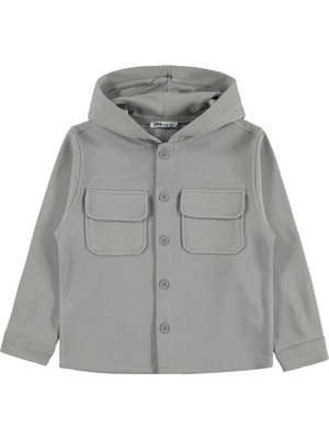 Civil Boys Pike 6-9 Yaş Gömlek - Gri