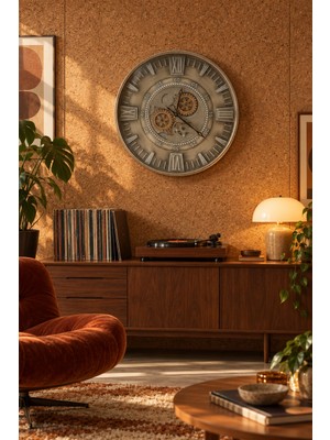 Acar Timecraft Duvar Saati - 59 cm