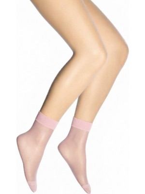 Dore Kadın Fit 15 Soket Çorap - Pembe