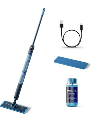 Kadıoğlu Ticaret 5000 Kablosuz %99,9 XV5113/01 360 Oneup Serisi Elektrikli Mop, Bakterilere Karşı Etkili, Derece Başlık ile Zahmetsiz Kullanım
