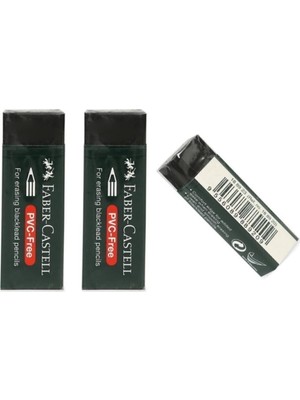 Faber-Castell Pvc Free Siyah _20 (2 Adet) Silgi
