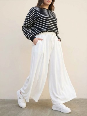 Foremia Pileli Oysho Pantolon-Ekru -