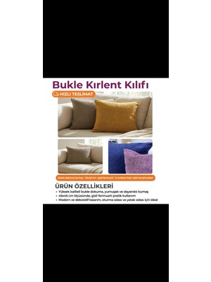 Maison Luré Kırlent Kılıfı 45X45 Yastık Kılıfı