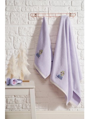 Özdilek Frozen Leaf Disney Lisanslı 2'Li Havlu Set