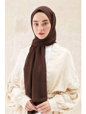 ALDAIYR Medine Ipeği Şal Lüks Ipeksi, Hafif, Kadın Tesettür Şal